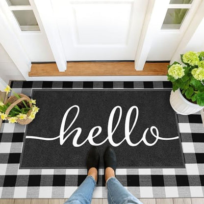 Funny Hello Mats Outside (4.9167 Sq Ft)