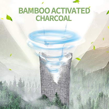 Bamboo Charcoal Air Purifying Bag (6 Count)