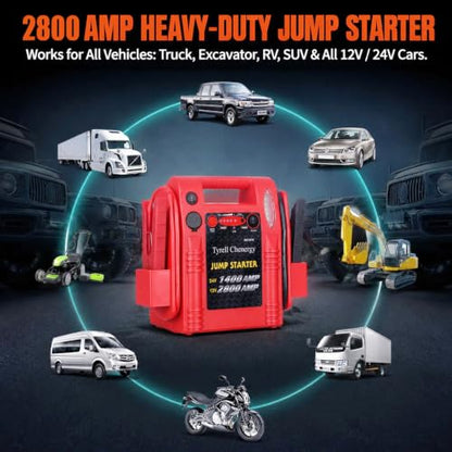 12V 24V Jump Starter