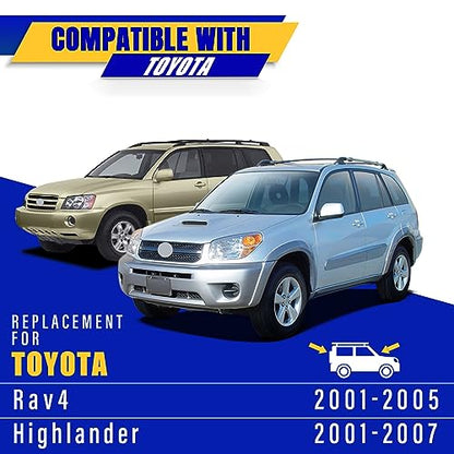 3 Wipers Fits Toyota Rav4 2001