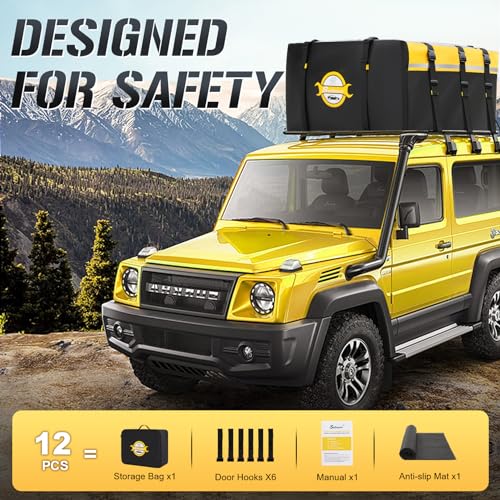 Rooftop Cargo Carrier Bag Waterproof 20 Cubic Feet
