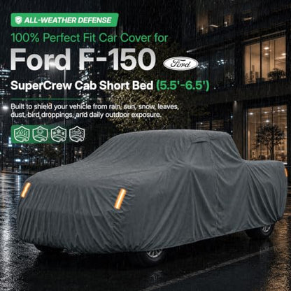 Waterproof Heavy Duty Truck Cover Custom Fit F