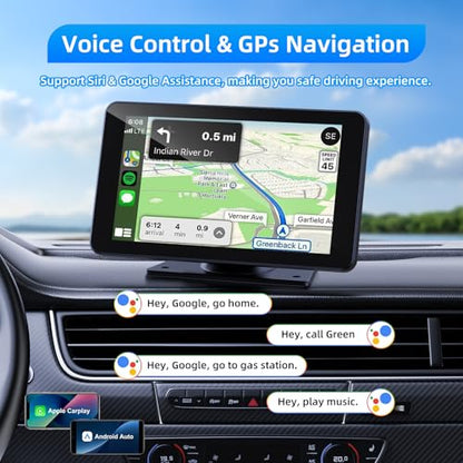 Wireless Carplay and Android Auto Screen for Car
