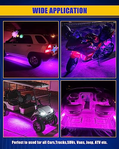 Pink Led Strip Lights (4 Count)