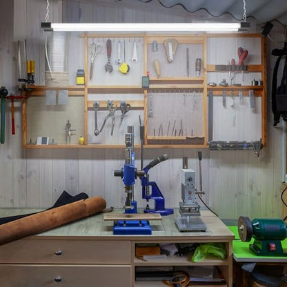 4 FT 40W LED Shop Light Fixture with Inline Switch