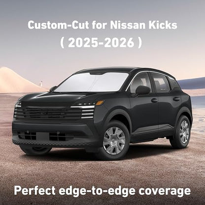 Windshield Sunshade Compatible for Nissan Kicks 2025 2026