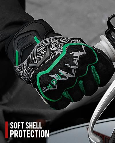 Motorcycle Gloves Motorbike Glove for Men Women Full Finger Knuckle Protection Touch Screen Cycling ATV Hiking Riding