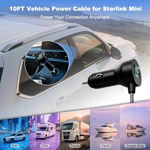 Starlink Mini Car Adapter 3M (10 Foot)