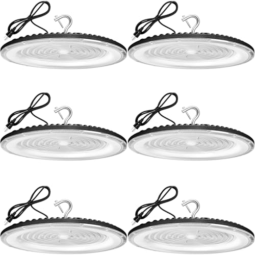 6 Pack 300W UFO Led High Bay Light (6 Count)
