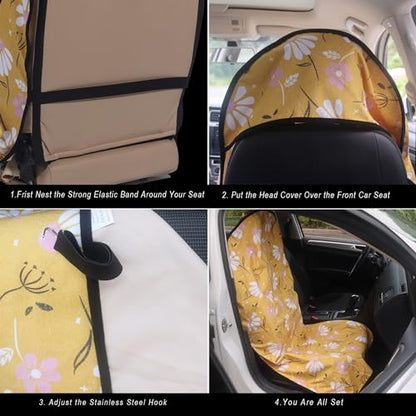Car Seat Cover Protector Front Seats