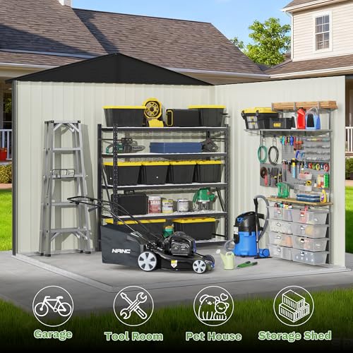 8x8 FT Outdoor Storage Shed