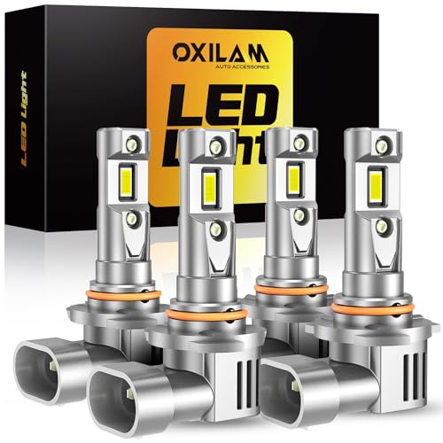 Upgraded 9005 9006 Bulbs Combo (4 Count)