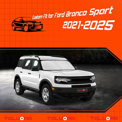 Custom Fit Windshield Sun Shade for Ford Bronco Sport 2021