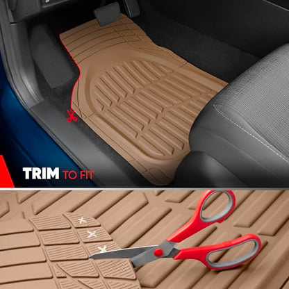 FlexTough LITE Rubber Car Mats Full Set