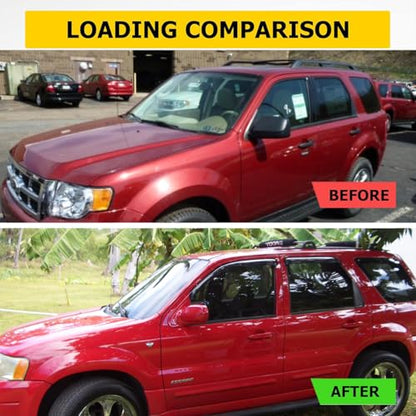 Window Visors Rain Guards for 2001 (4 Count)