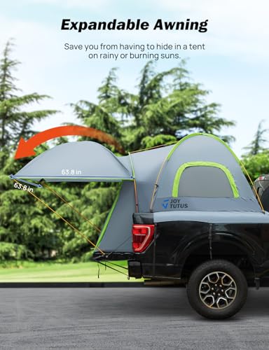 Pickup Truck Tent 6.5ft Bed Tent with Removable Awning
