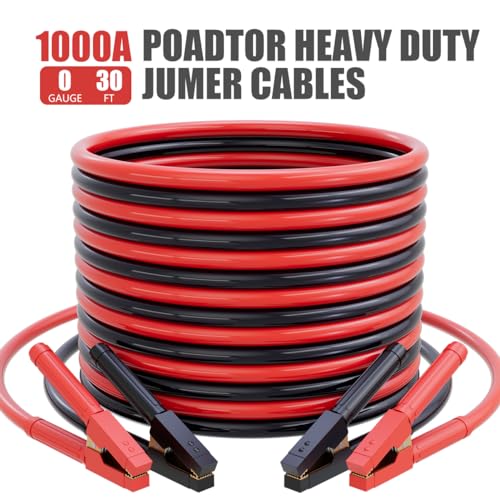 Heavy Duty Jumper Cables for Car Battery