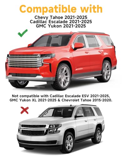 Window Rain Guards for Chevy Tahoe (4 Count)