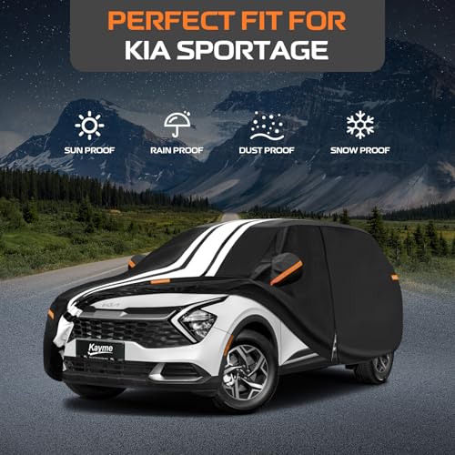 Heavy Duty Car Cover Custom Fit for Kia Sportage