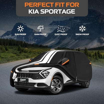 Heavy Duty Car Cover Custom Fit for Kia Sportage