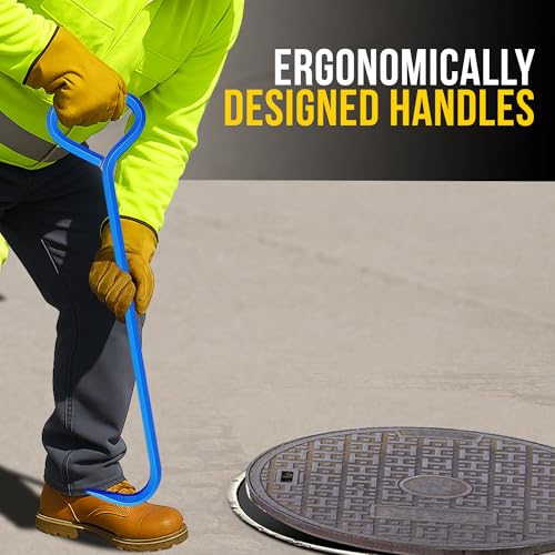 T&T Tools 30 Inch Manhole Cover Hook Tool (6 Count)