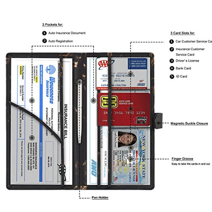 Car Registration and Insurance Card Holder