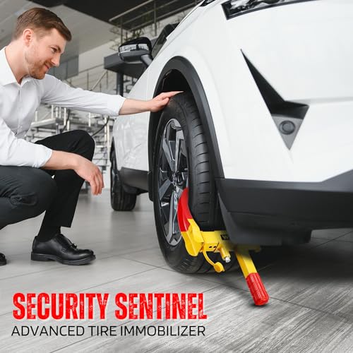 Anti Theft Wheel Lock Clamp (2 Count)