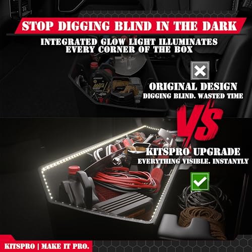 18 Gallon Lighted Underseat Storage for 2015