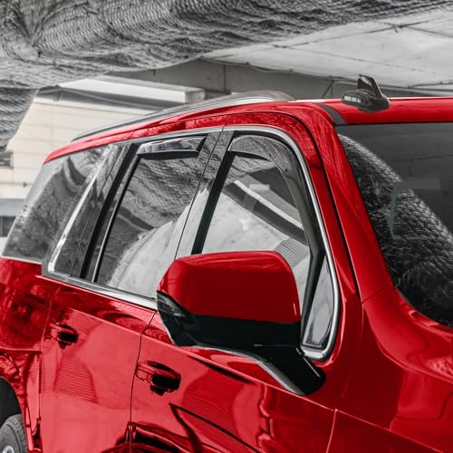 in Channel Extra Durable Rain Guards for GMC Yukon XL 2021 (4 Count)