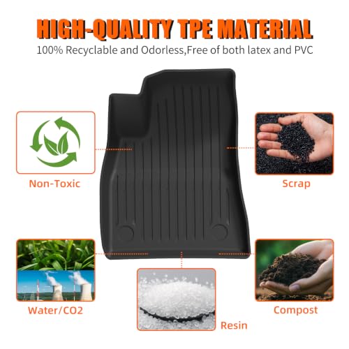 Floor Mats for Tesla Model 3 Highland 2024