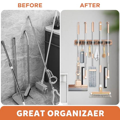 Broom Holder Wall Mount