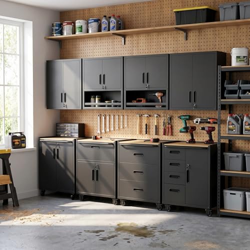 Garage Storage Cabinet System