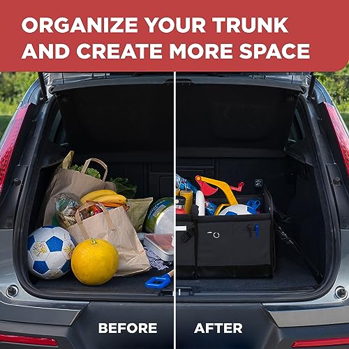 Car Trunk Organizer for SUV & Truck Cargo Storage (16 Ounce)