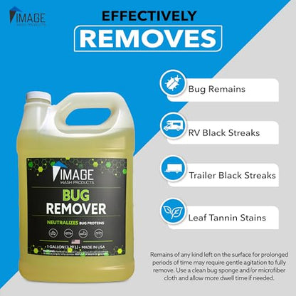Bug Remover Biodegradable Bug Cleaner for Cars Trucks (128 Fl Oz)