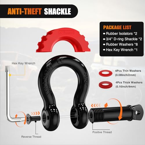 Kinetic Recovery Rope Kit with D