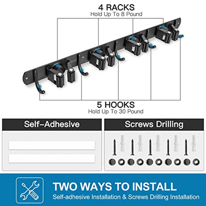 Broom Holder Wall Mount