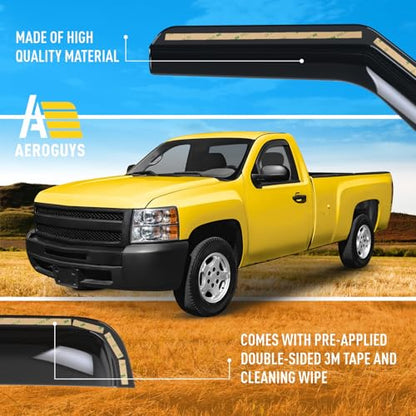 Extra Durable Window Deflectors in (2 Count)