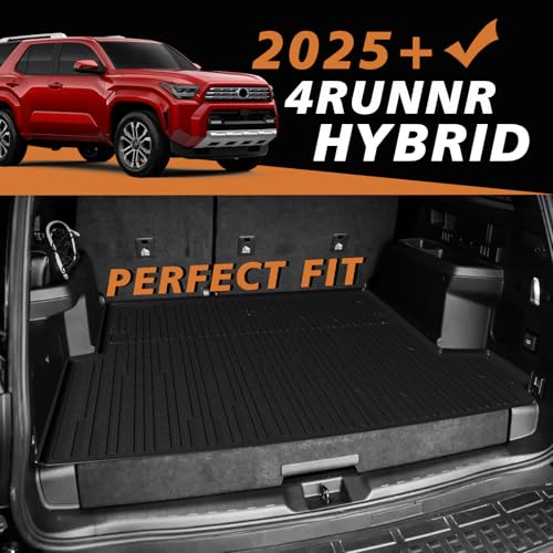 Floor Mats &Trunk Mat for 2025+ Toyota 4Runner Hybrid