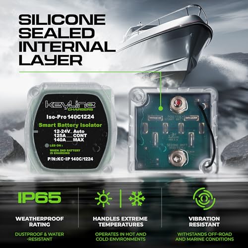 Dual Battery Isolator Kit 12V