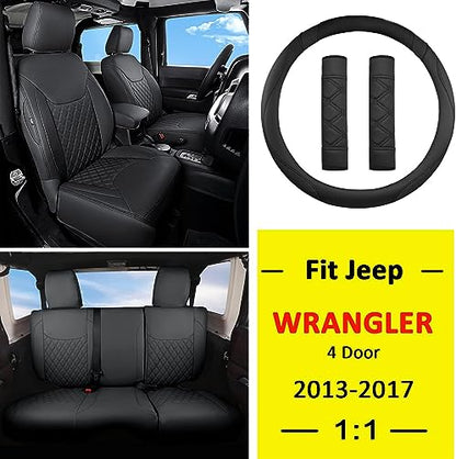 Wrangler JK Seat Covers Custom Fit for Jeep Wrangler