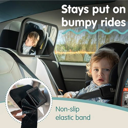 Baby Car Mirror for Fixed Headrests