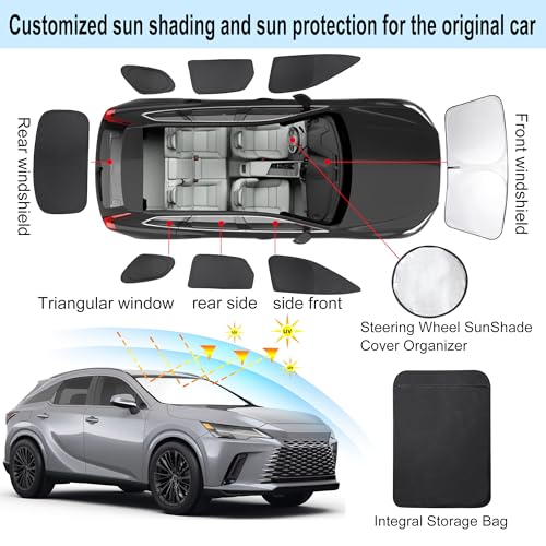 Window Shades for Lexus RX 2023