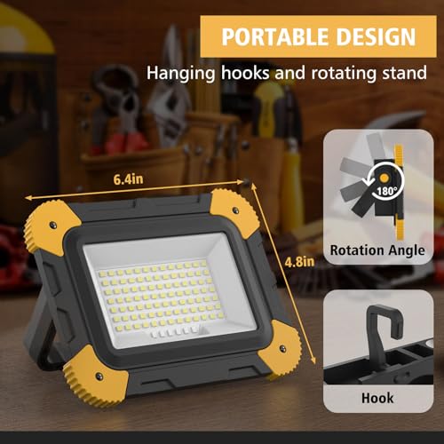 Rechargeable Magnetic LED Work Light