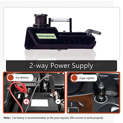 15 Ton 12V Electric car Jack with LED