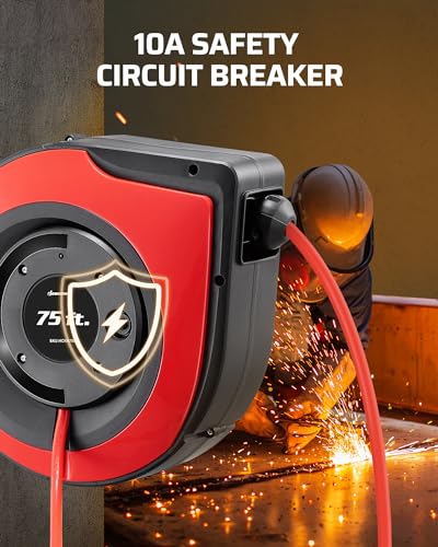 75FT Extension Cord Reel