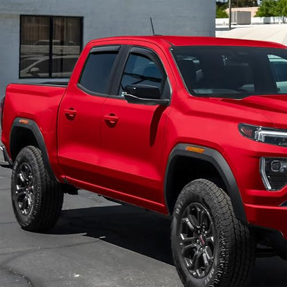 in Channel Extra Durable Rain Guards for GMC Canyon 2023 (4 Count)