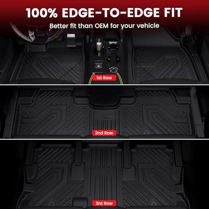 Floor Mats for Toyota Highlander 2014 (5 Count)