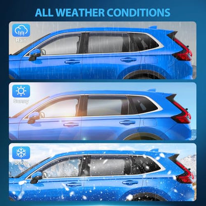 in Channel Rain Guards for Honda CR (4 Count)
