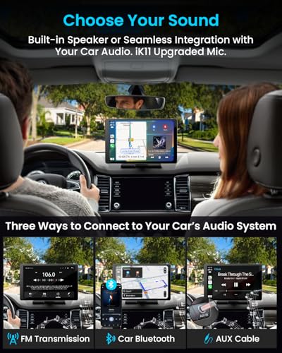 iK11 11 Inch Wireless Apple CarPlay Screen