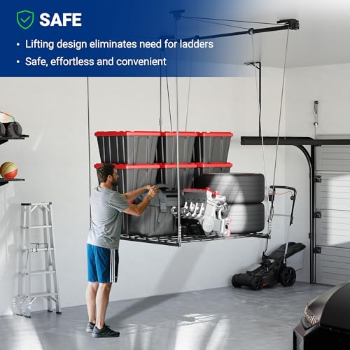 GL1 Overhead Garage Lifting Storage Rack